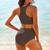 Bikinis 2024 Women High Waist Swimsuit Solid Neck Swimwear Female Sports Vest Bathers Bathing Swimming Suit Summer Beachwear Bikinis 2024 Women High Waist Swimsuit Solid Neck Swimwear Female Sports Vest Bathers Bathing Swimming Suit Summer Beachwear