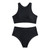 Bikinis 2024 Women High Waist Swimsuit Solid Neck Swimwear Female Sports Vest Bathers Bathing Swimming Suit Summer Beachwear Bikinis 2024 Women High Waist Swimsuit Solid Neck Swimwear Female Sports Vest Bathers Bathing Swimming Suit Summer Beachwear