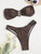 Bandeau Bikini Swimsuit Women 2024 Two-piece Swimwear Thong Bikinis Sets Female Bathing Suit Push Up Monokini Beach Wear Biquini Bandeau Bikini Swimsuit Women 2024 Two-piece Swimwear Thong Bikinis Sets Female Bathing Suit Push Up Monokini Beach Wear Biquini