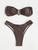 Bandeau Bikini Swimsuit Women 2024 Two-piece Swimwear Thong Bikinis Sets Female Bathing Suit Push Up Monokini Beach Wear Biquini Bandeau Bikini Swimsuit Women 2024 Two-piece Swimwear Thong Bikinis Sets Female Bathing Suit Push Up Monokini Beach Wear Biquini