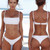 Brazilian Bikini 2022 Bathing Suit Women Swimsuit Plus Size Solid Swimwear Sexy Bandeau Bikini Set Push Up Maillot De Bain Femme Brazilian Bikini 2022 Bathing Suit Women Swimsuit Plus Size Solid Swimwear Sexy Bandeau Bikini Set Push Up Maillot De Bain Femme