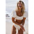 2024 Bikinis Sexy Solid Color Backless Puff Sleeves Split Swimsuit Black Feminine Summer Beachwear Bathing Suit Women Swimwear 2024 Bikinis Sexy Solid Color Backless Puff Sleeves Split Swimsuit Black Feminine Summer Beachwear Bathing Suit Women Swimwear