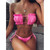 Sexy Bikini 2025 Pleated Bandeau Swimsuit Female Swimwear Women Mini Thong Bikini Set Bather Swimming Beachwear for Bathing Suit Sexy Bikini 2025 Pleated Bandeau Swimsuit Female Swimwear Women Mini Thong Bikini Set Bather Swimming Beachwear for Bathing Suit