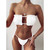 Sexy Bikini 2025 Pleated Bandeau Swimsuit Female Swimwear Women Mini Thong Bikini Set Bather Swimming Beachwear for Bathing Suit Sexy Bikini 2025 Pleated Bandeau Swimsuit Female Swimwear Women Mini Thong Bikini Set Bather Swimming Beachwear for Bathing Suit