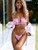 Sexy Bikini 2025 Pleated Bandeau Swimsuit Female Swimwear Women Mini Thong Bikini Set Bather Swimming Beachwear for Bathing Suit Sexy Bikini 2025 Pleated Bandeau Swimsuit Female Swimwear Women Mini Thong Bikini Set Bather Swimming Beachwear for Bathing Suit