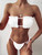 Sexy Bikini 2025 Pleated Bandeau Swimsuit Female Swimwear Women Mini Thong Bikini Set Bather Swimming Beachwear for Bathing Suit Sexy Bikini 2025 Pleated Bandeau Swimsuit Female Swimwear Women Mini Thong Bikini Set Bather Swimming Beachwear for Bathing Suit