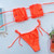 Sexy Bikini 2025 Pleated Bandeau Swimsuit Female Swimwear Women Mini Thong Bikini Set Bather Swimming Beachwear for Bathing Suit Sexy Bikini 2025 Pleated Bandeau Swimsuit Female Swimwear Women Mini Thong Bikini Set Bather Swimming Beachwear for Bathing Suit