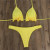 Summer Brazilian Bikini Set Women Sexy Bandage Top Thong Bottom 2 Pieces Set Push-up Swimwear Lace Up Swimsuit Beachwear Summer Brazilian Bikini Set Women Sexy Bandage Top Thong Bottom 2 Pieces Set Push-up Swimwear Lace Up Swimsuit Beachwear