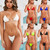 Cheap Ladies Bikini Set New Fashion Women'S Swimsuit Sexy Simple Transparent Strap Biquini Set Casual Thin Slim Beachwear Cheap Ladies Bikini Set New Fashion Women'S Swimsuit Sexy Simple Transparent Strap Biquini Set Casual Thin Slim Beachwear