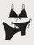 3 Pieces Bikini Set Women Push Up Swimsuit with 2 Bottoms Low & Mid Waist Adjustable Straps Summer Beachwear Bathing Suit 2025 3 Pieces Bikini Set Women Push Up Swimsuit with 2 Bottoms Low & Mid Waist Adjustable Straps Summer Beachwear Bathing Suit 2025