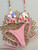 Bikini Print Swimsuit Beach Sexy Ladies Swimwear Seaside Vacation Bikini Print Swimsuit Beach Sexy Ladies Swimwear Seaside Vacation