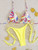 Bikini Print Swimsuit Beach Sexy Ladies Swimwear Seaside Vacation Bikini Print Swimsuit Beach Sexy Ladies Swimwear Seaside Vacation