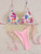 Bikini Print Swimsuit Beach Sexy Ladies Swimwear Seaside Vacation Bikini Print Swimsuit Beach Sexy Ladies Swimwear Seaside Vacation