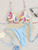 Bikini Print Swimsuit Beach Sexy Ladies Swimwear Seaside Vacation Bikini Print Swimsuit Beach Sexy Ladies Swimwear Seaside Vacation