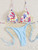 Bikini Print Swimsuit Beach Sexy Ladies Swimwear Seaside Vacation Bikini Print Swimsuit Beach Sexy Ladies Swimwear Seaside Vacation