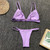 Bikini 2025 New Women's Split Solid Color Adjustable Size Swimsuit Bikini 2025 New Women's Split Solid Color Adjustable Size Swimsuit