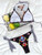 Bikinis 2025 Woman Floral Print Triangle Swimwear Womens Two-piece Swimsuit Sexy Lace-up Bikini Set Brazilian Bathing Suit Bikinis 2025 Woman Floral Print Triangle Swimwear Womens Two-piece Swimsuit Sexy Lace-up Bikini Set Brazilian Bathing Suit
