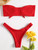 Bikini Bottoms Women's 2025 New Swimsuit Low Waisted Bottom Solid Brown Swimwear Thong Beachwear Brazilian Bathing Suit Summer Bikini Bottoms Women's 2025 New Swimsuit Low Waisted Bottom Solid Brown Swimwear Thong Beachwear Brazilian Bathing Suit Summer