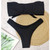Bikini Bottoms Women's 2025 New Swimsuit Low Waisted Bottom Solid Brown Swimwear Thong Beachwear Brazilian Bathing Suit Summer Bikini Bottoms Women's 2025 New Swimsuit Low Waisted Bottom Solid Brown Swimwear Thong Beachwear Brazilian Bathing Suit Summer