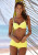 Bikini Swimsuit Sexy Bikin Women's New Solid Color Swimsuit Two Piece Set Summer Fashion Bikini Swimsuit Sexy Bikin Women's New Solid Color Swimsuit Two Piece Set Summer Fashion