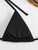 Bikini Women Swimsuit 2025 New Black Halter Lace Up Mesh Bikinis Set Sexy Swimwear Summer Three Piece Beach Bathing Suit Female Bikini Women Swimsuit 2025 New Black Halter Lace Up Mesh Bikinis Set Sexy Swimwear Summer Three Piece Beach Bathing Suit Female