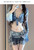 Bikini Swimsuit Fashion Retro Denim Blue Bikini Four Piece Women's Sexy Lingerie Spa Beach Vacation Slim Sexy Hottie Swimwear Bikini Swimsuit Fashion Retro Denim Blue Bikini Four Piece Women's Sexy Lingerie Spa Beach Vacation Slim Sexy Hottie Swimwear