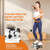 Smart Mini Stepper ABS Home Workout Equipment with Resistance Band Indoor Exercise Stair Stepping Fitness Exercise for Home Use