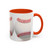 Baseball Pattern Mug — 11oz/15oz Ceramic Coffee Cup