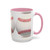 Baseball Pattern Mug — 11oz/15oz Ceramic Coffee Cup