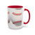 Baseball Pattern Mug — 11oz/15oz Ceramic Coffee Cup