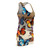 Butterfly Print Racerback Dress — Colorful Monarch & Blue Butterfly All-Over Print