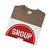 Group 7 T-Shirt — Retro Red Round Logo Tee