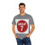 Group 7 T-Shirt — Retro Red Round Logo Tee