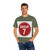 Group 7 T-Shirt — Retro Red Round Logo Tee