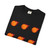 Flaming Basketball Pattern T‑Shirt