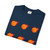 Flaming Basketball Pattern T‑Shirt