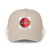 Dad Cap with Red Retro Badge — Classic Casual Baseball Hat