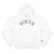 FOCUS Champion Hoodie — Minimal White Motivational Hoodie