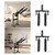 Bar Row Attachment Handle Ergonomic Fitness Core Strength Training Equipment Weightlifting for Shoulder Press Row Training Bar Row Attachment Handle Ergonomic Fitness Core Strength Training Equipment Weightlifting for Shoulder Press Row Training