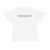Integrity Graphic Tee — Minimalist White T-Shirt with 'INTEGRITY' Outline Text