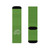 Green Athletic Sublimation Socks — Lightweight Crew Socks with Runner Icon