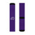 Purple Athletic Socks with White Runner Logo — Sublimated Crew Socks for Runners & Sports Teams