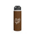 Fitness Runner Stainless Steel Water Bottle — Muscular Runner Graphic