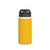 Yellow Fitness Stainless Steel Water Bottle — Running & Strength Icon