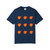 Flaming Basketball Pattern T‑Shirt