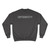 Integrity Sweatshirt — Minimalist White Champion Crewneck with Outline Text