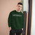 Integrity Sweatshirt — Minimalist White Champion Crewneck with Outline Text