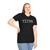 Minimalist Black T‑Shirt with Subtle Arched Text — Casual Everyday Tee
