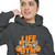 Gym Life Hoodie — "Life Begins at the Gym" Pullover for Fitness Lovers