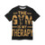 Gym Is My Therapy T‑Shirt — Fitness Motivation Tee